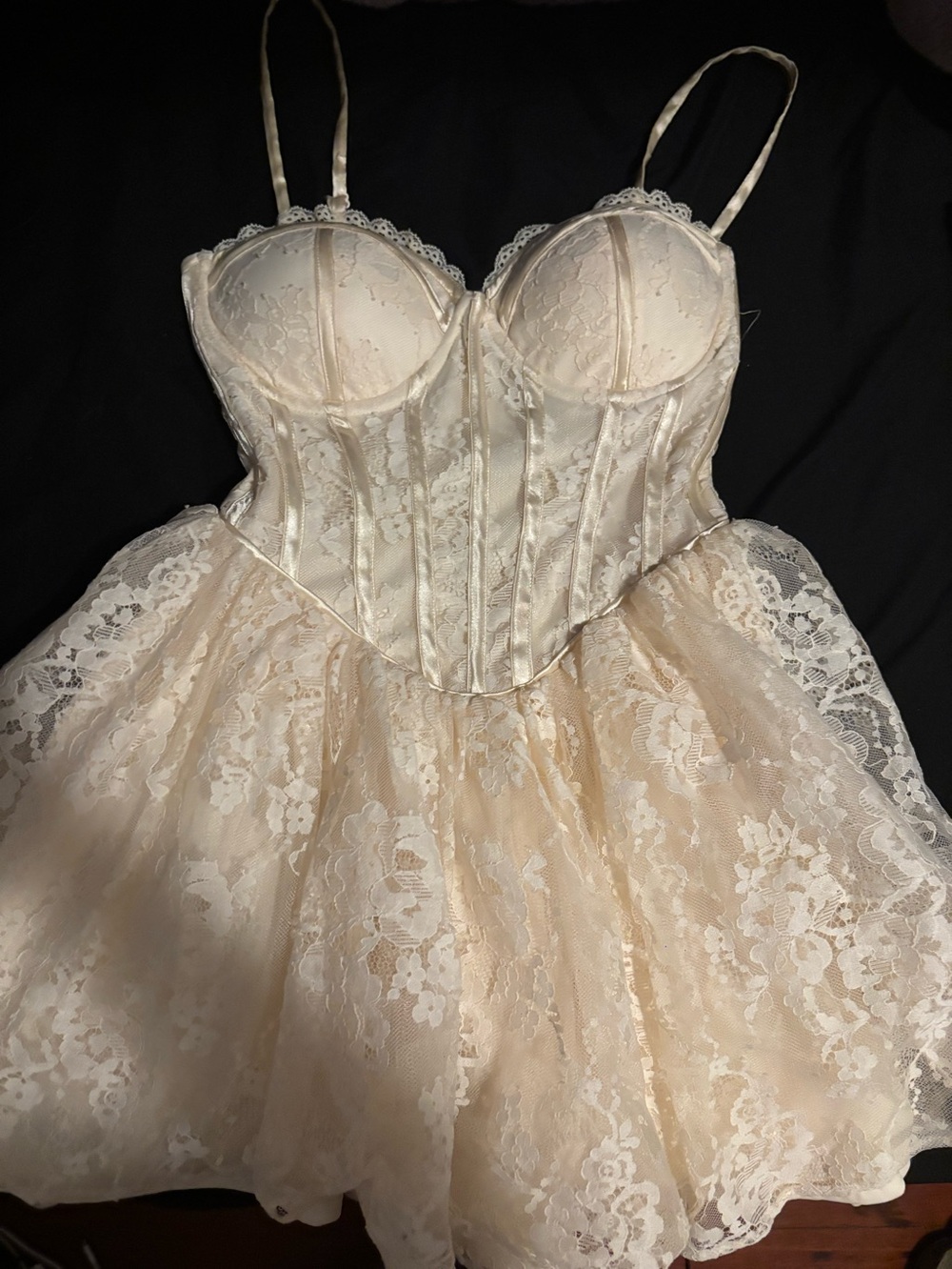 Windsor Ivory Corset dress